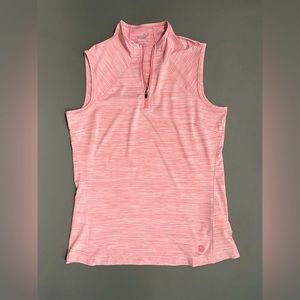 Puma mock neck golf shirt